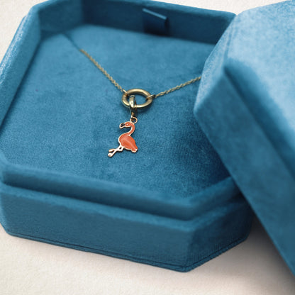 Flamingo Flair Charm