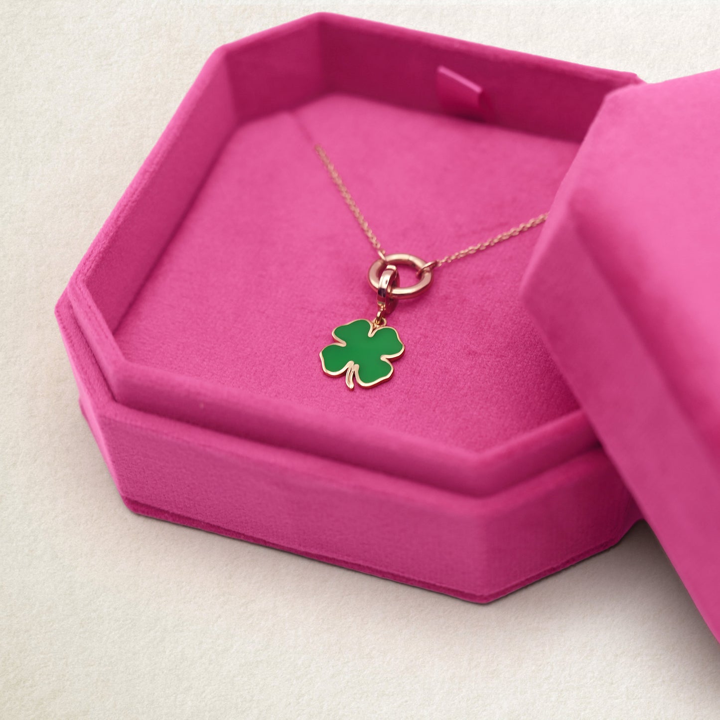 Lucky Clover Charm