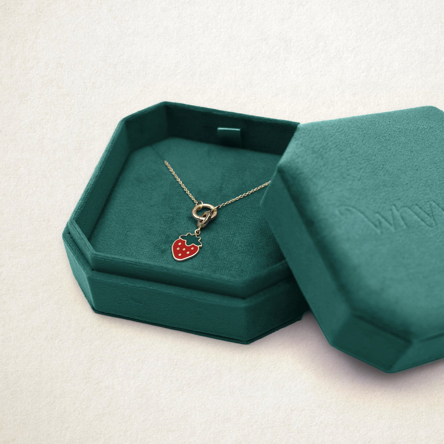 Sweet Strawberry Delight Charm