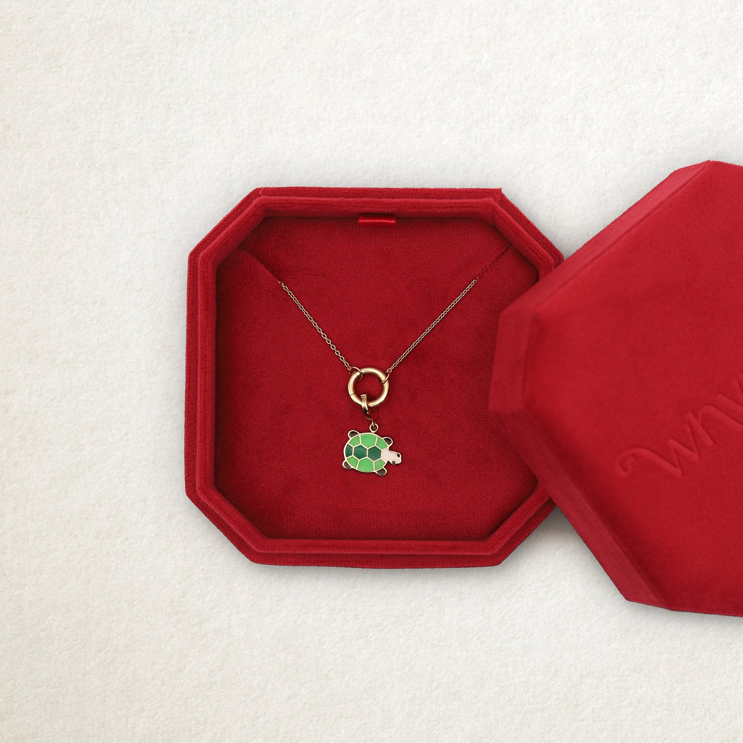 Turtle Treasure Charm